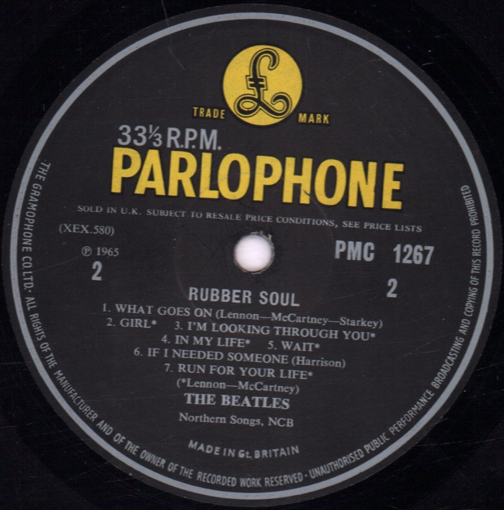 Beatles - Rubber Soul - Lp