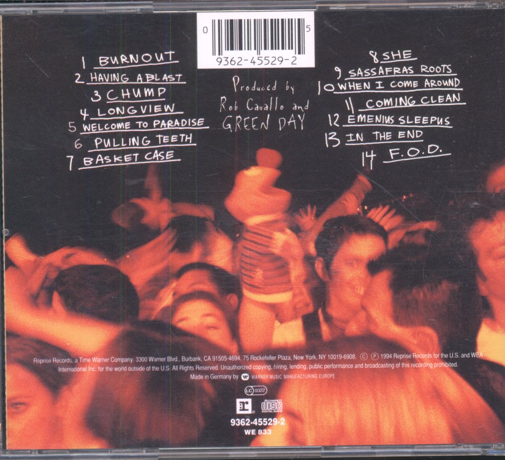 Green Day - Dookie - Cd