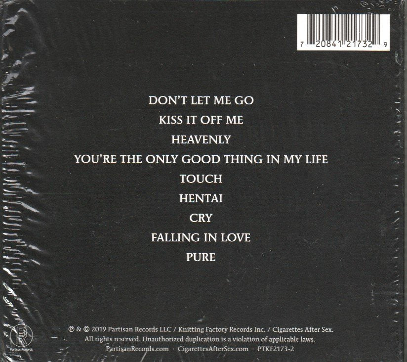 Cigarettes After Sex - Cry - Cd