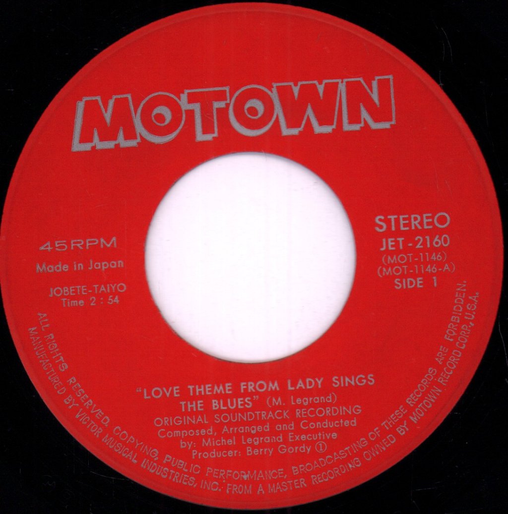 Michel Legrand - Lady Sings The Blues - 7 Inch