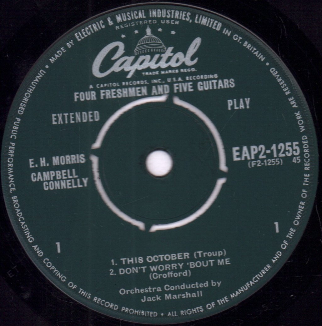 Four Freshmen - Four Freshmen And Five Guitars part 2 - 7 Inch