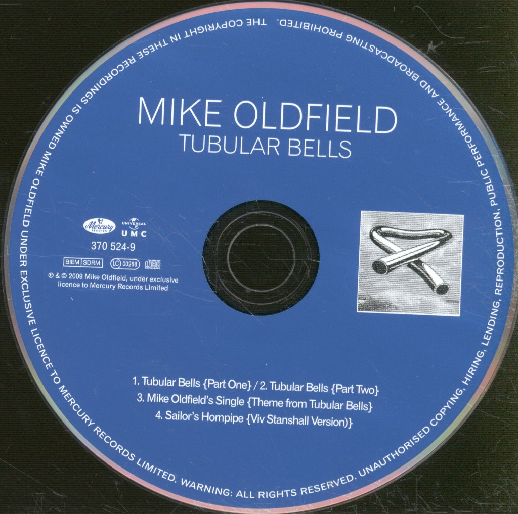 Mike Oldfield - Tubular Bells - Cd