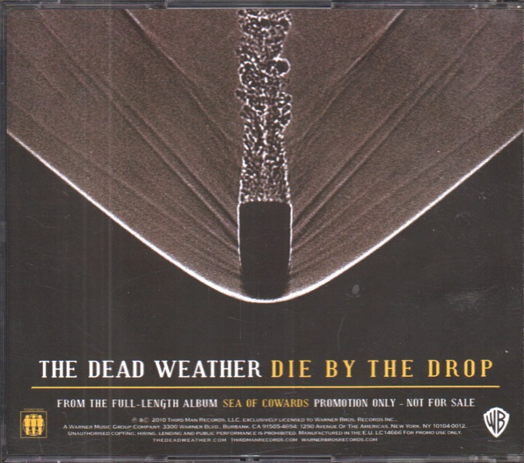 Dead Weather - Die By The Drop - Cd