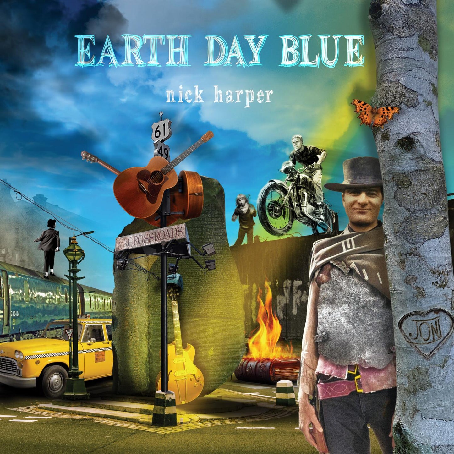 Nick Harper - Earth Day Blue - Lp