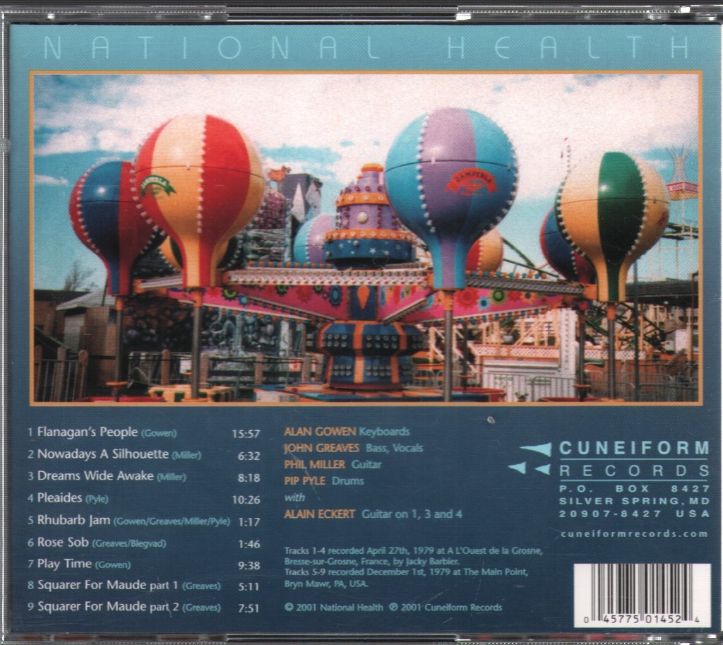National Health - Playtime - Cd
