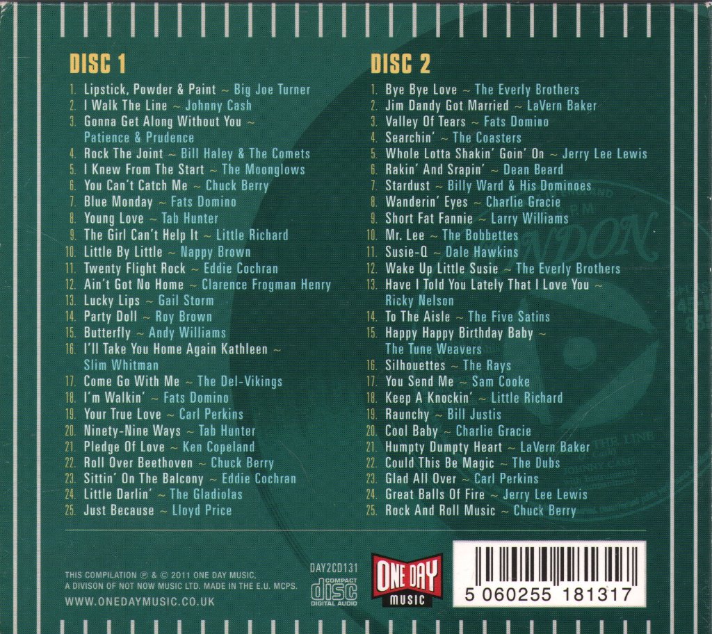 Various Artists - London American Story 1957 - Double Cd