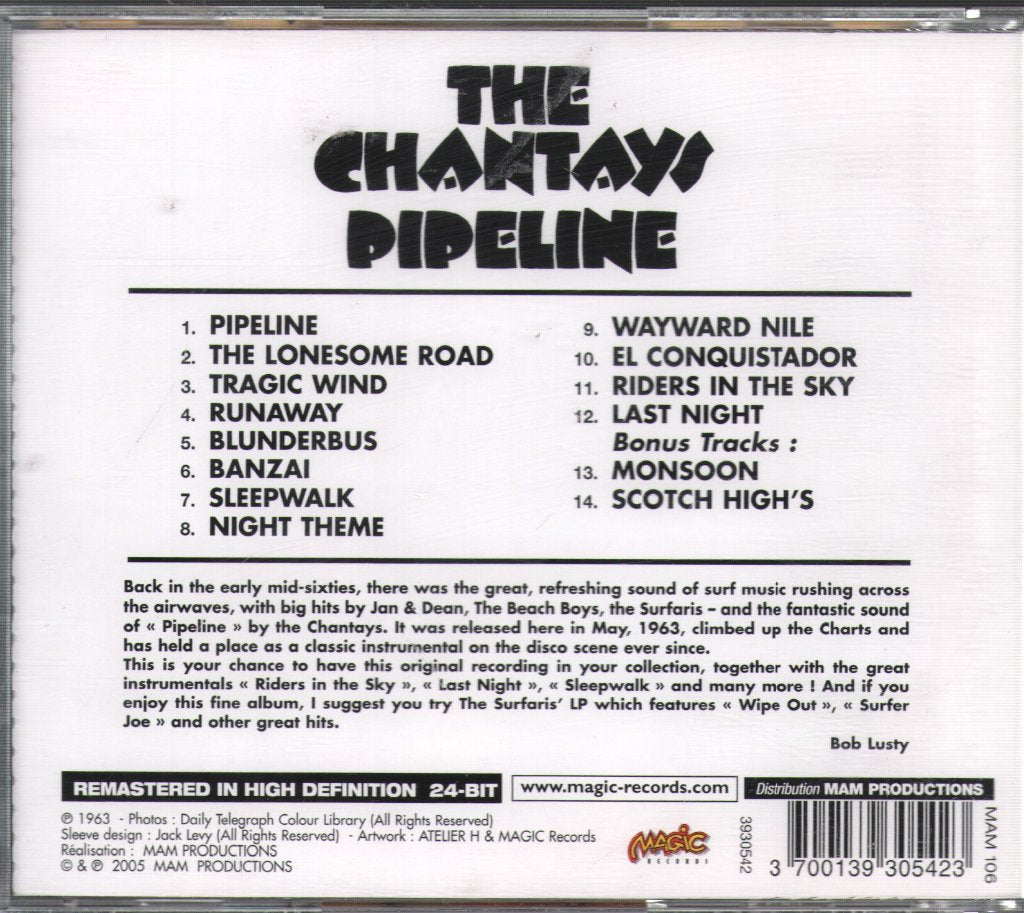 Chantays - Pipeline - Cd