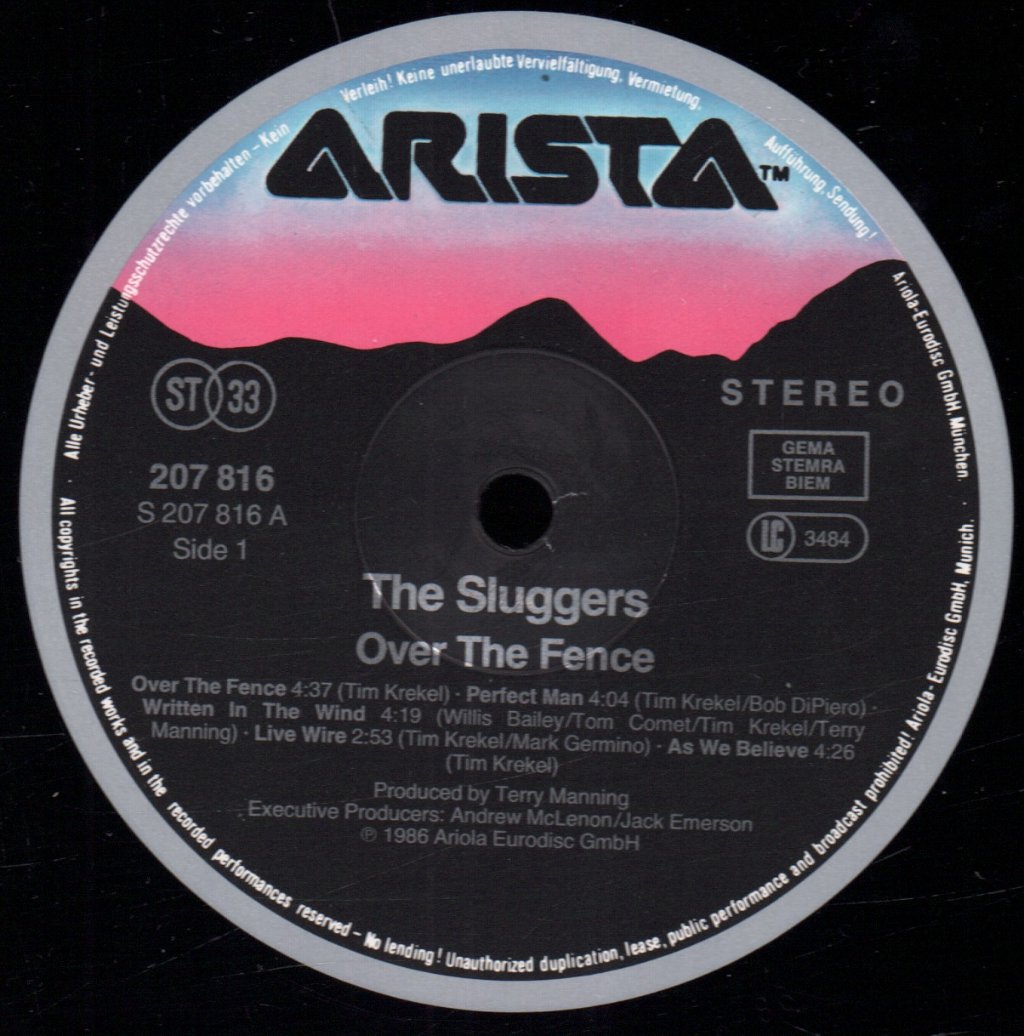 Sluggers - Over The Fence - Lp
