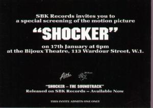 Shocker - Preview Screening - Pass