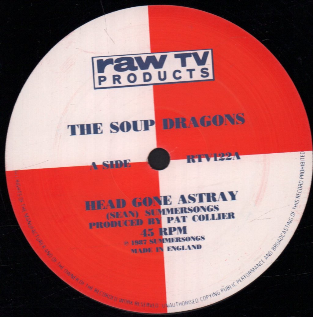 Soup Dragons - Head Gone Astray - 12 Inch