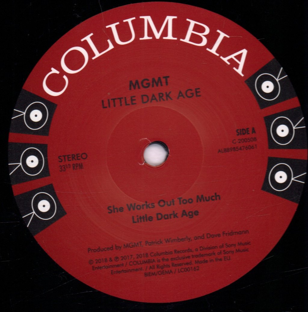 MGMT - Little Dark Age - Double Lp