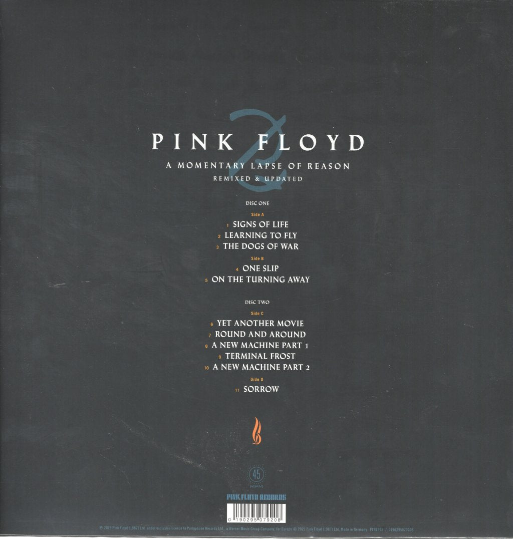 Pink Floyd - A Momentary Lapse Of Reason - Remixed and Updated - Double Lp