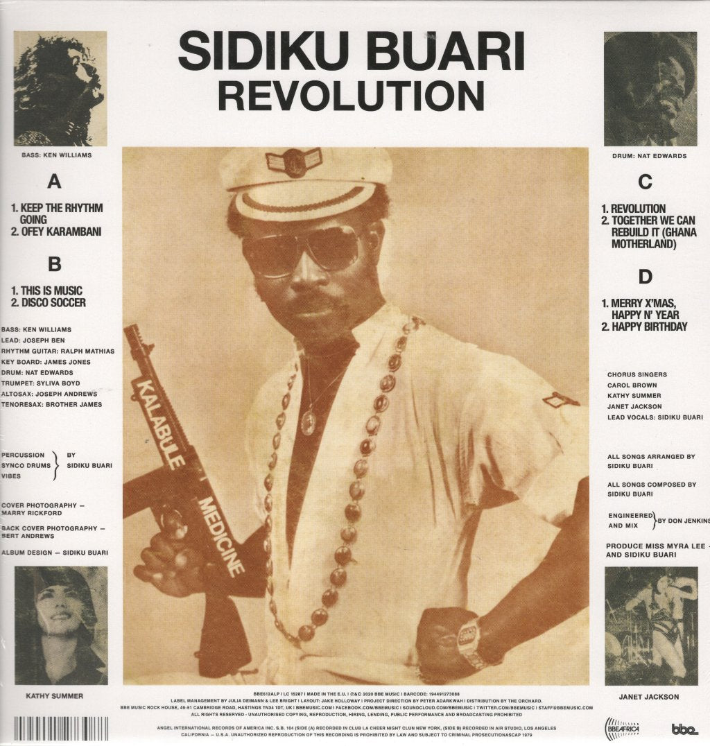 Sidiku Buari - Revolution (Live Disco Show In New York City) - Double Lp