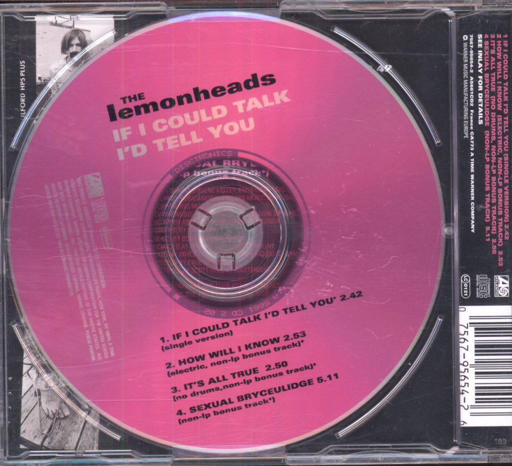 Lemonheads - If I Could Talk I'd Tell You - Cd