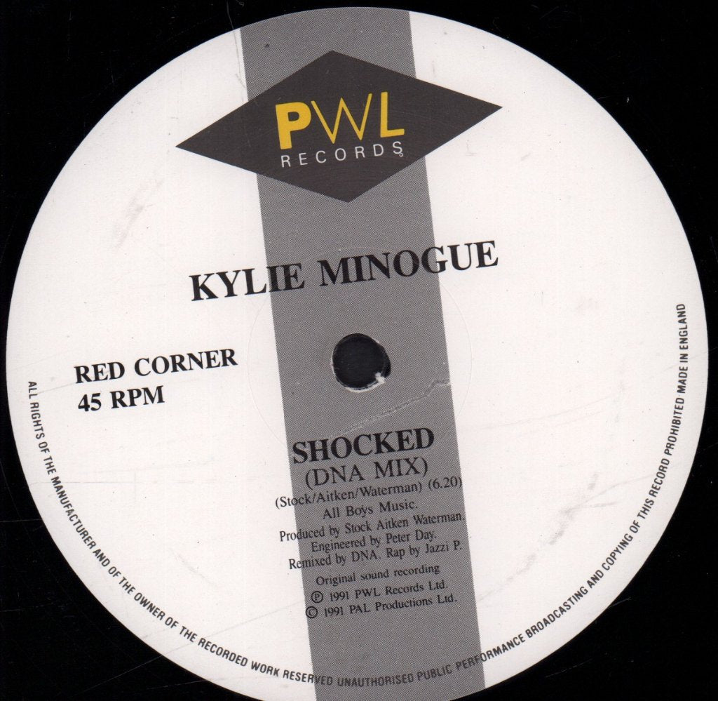 Kylie Minogue - Shocked - 12 Inch
