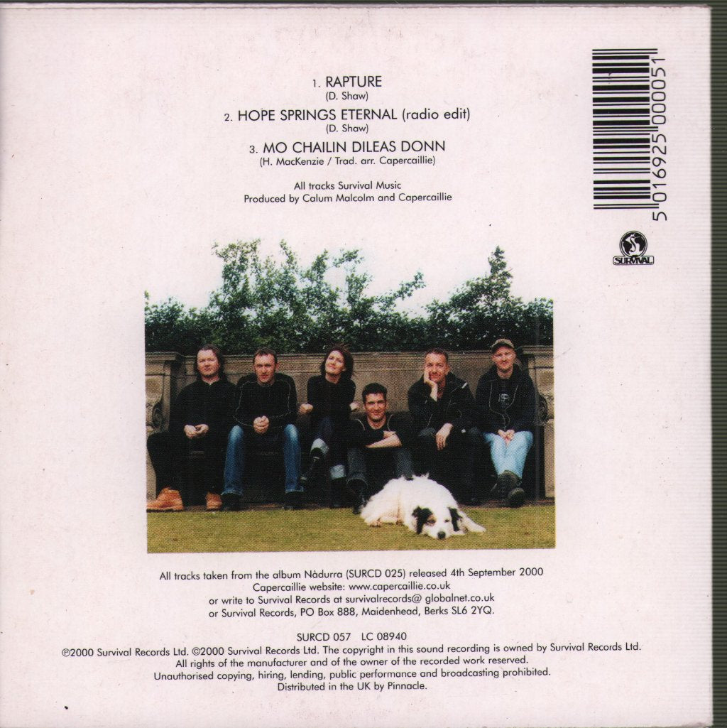 Capercaillie - Rapture - Cd