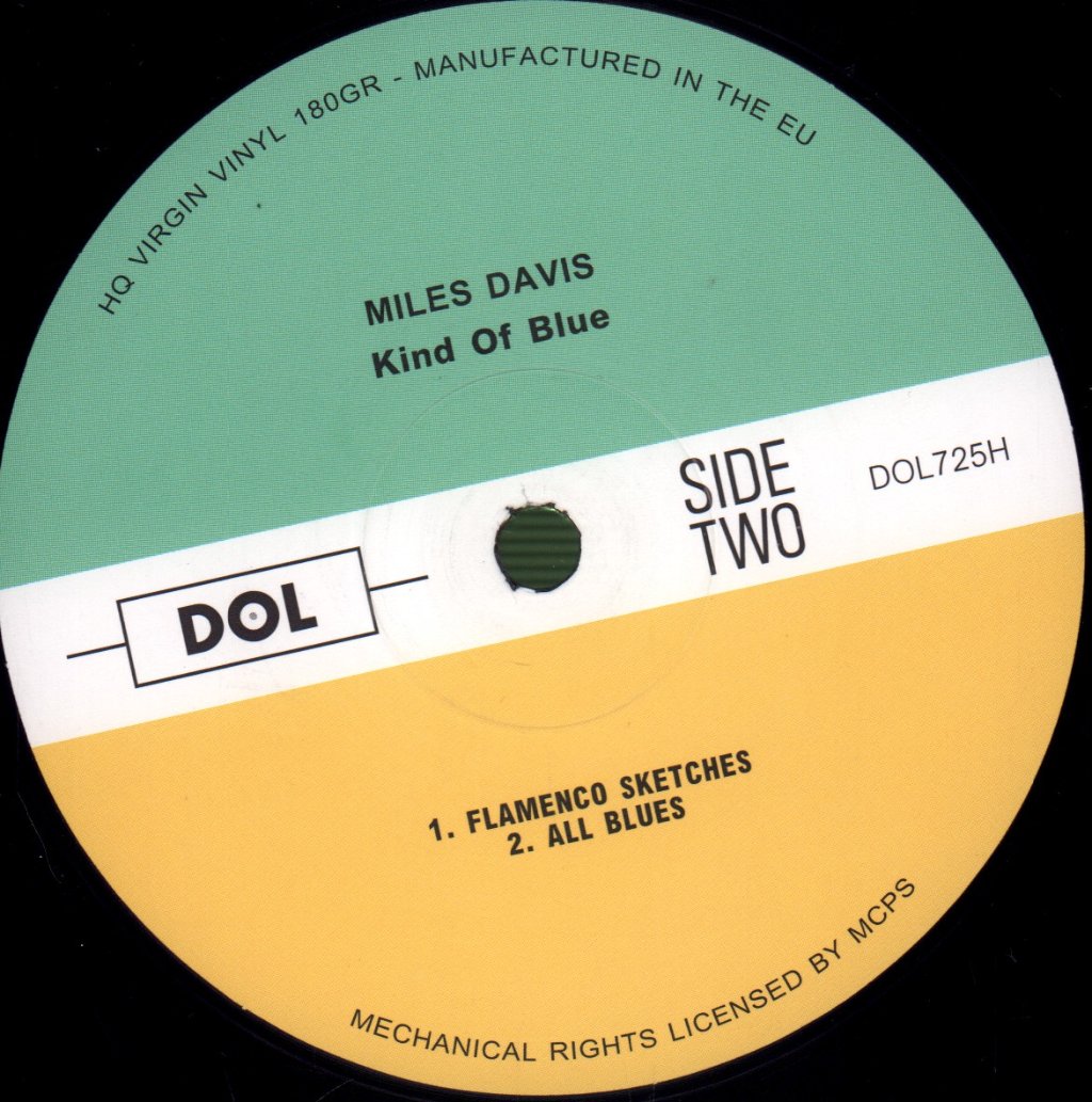 Miles Davis - Kind Of Blue - Lp