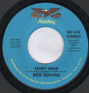 Red Sovine - Teddy Bear - 7 Inch