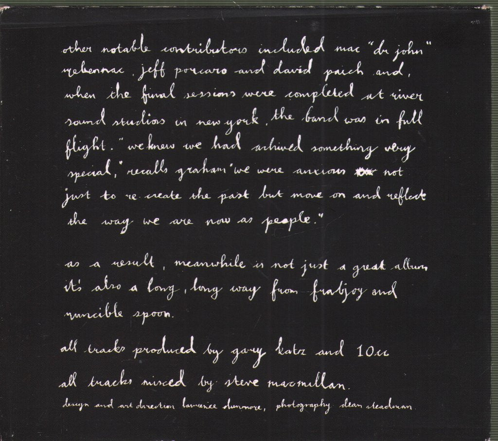 10cc - Meanwhile - Cd