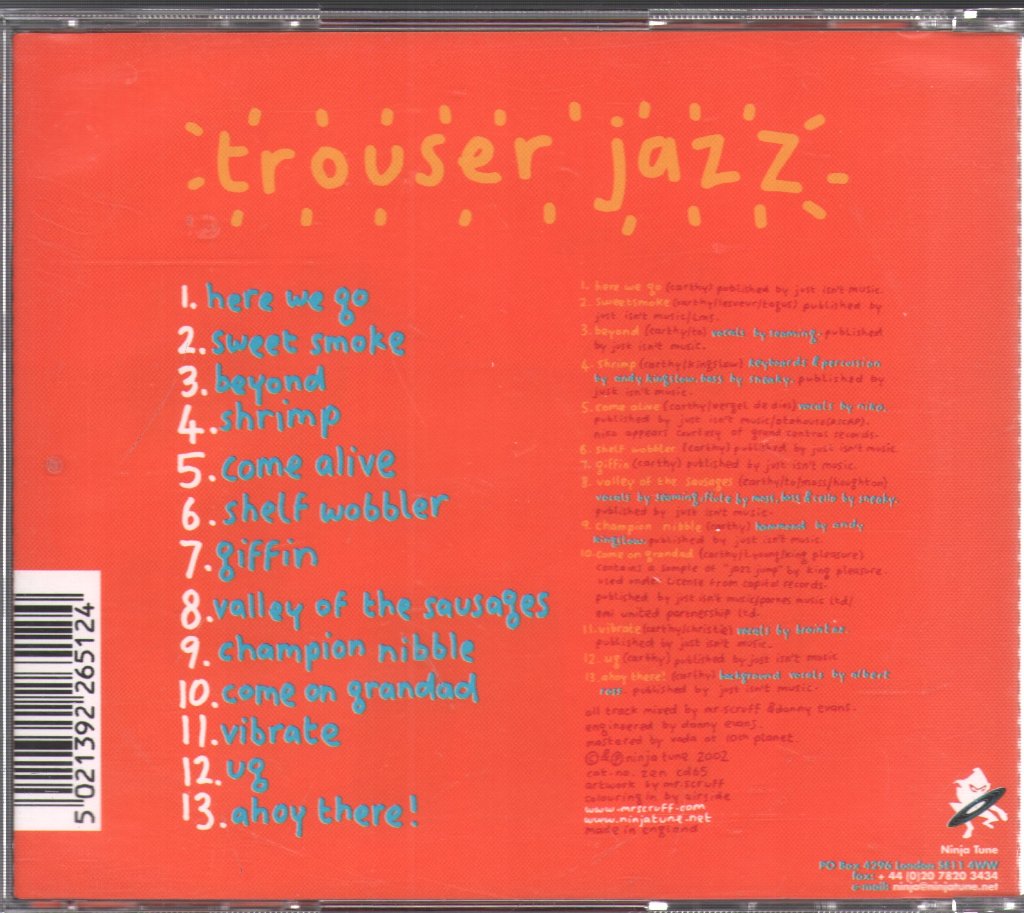 Mr. Scruff - Trouser Jazz - Cd