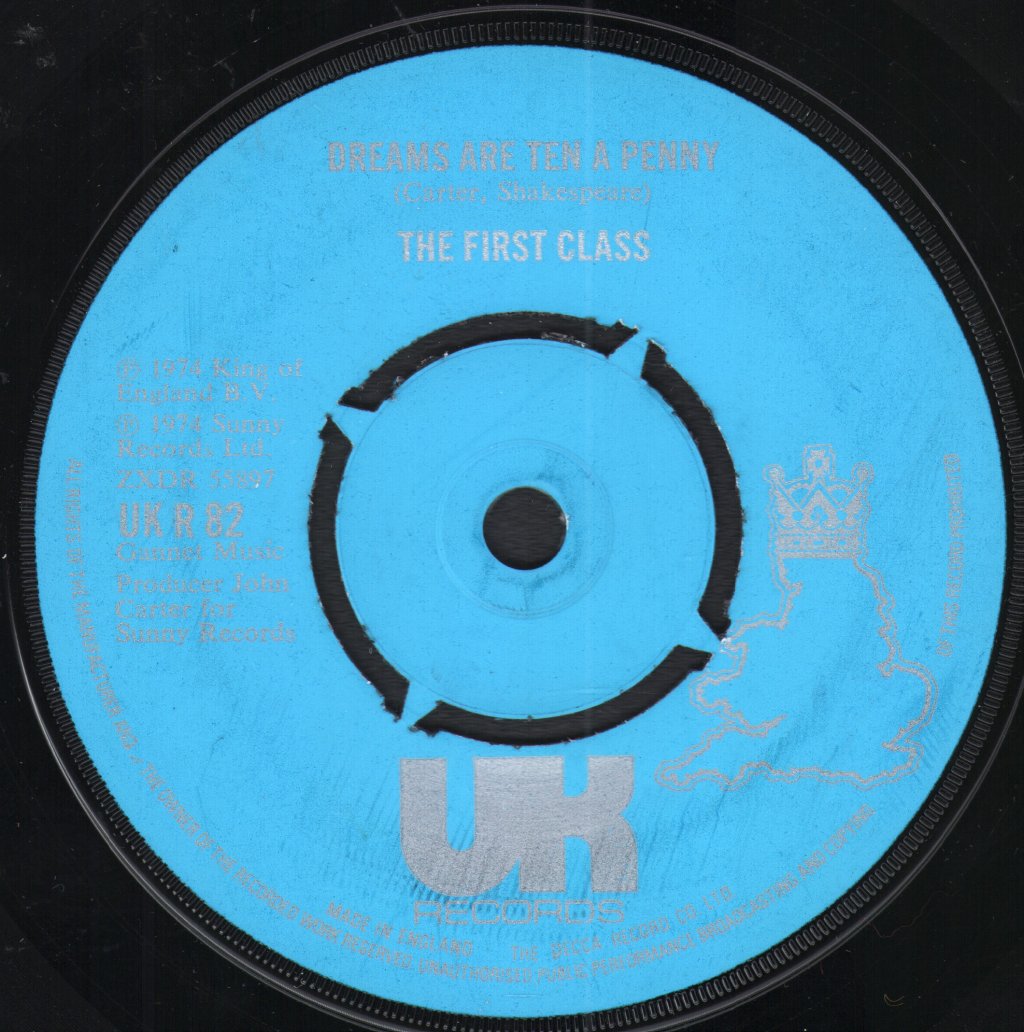 First Class (70'S Pop Group) - Long Time Gone - 7 Inch