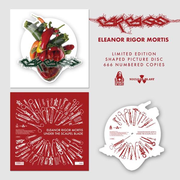 Carcass - Eleanor Rigor Mortis / Under the Scalpel Blade - 7 Inch