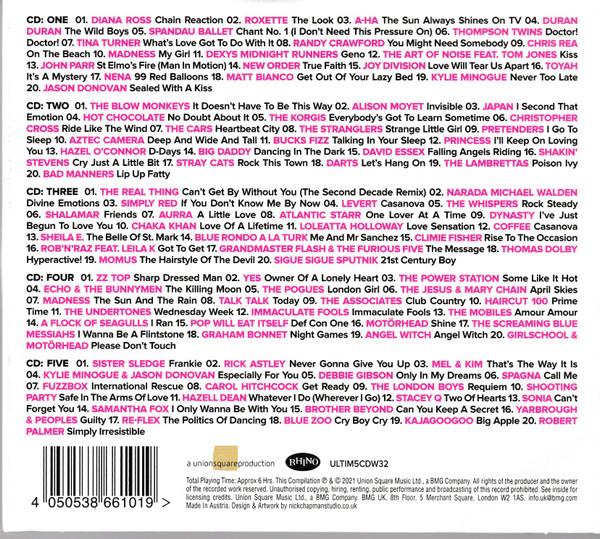 Various Artists - 80s (The Ultimate Collection) - Cd Set