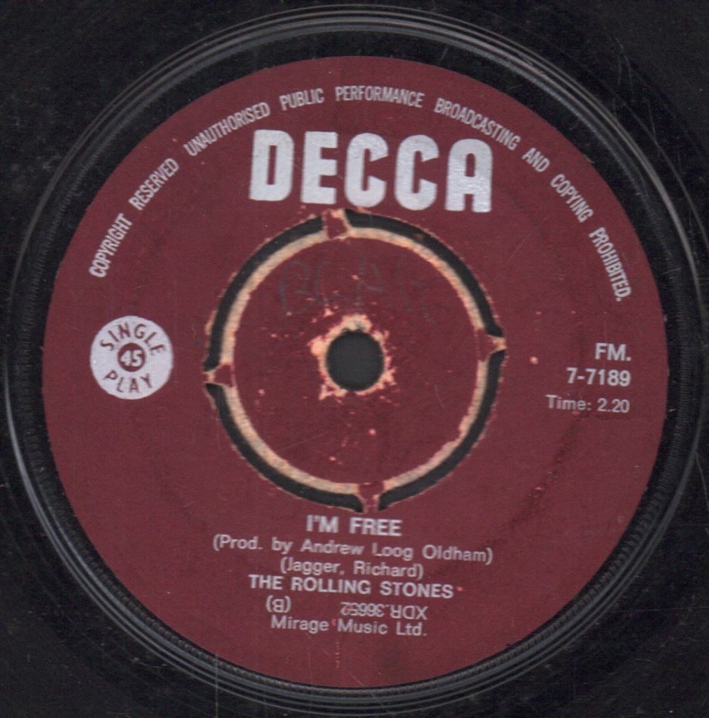 Rolling Stones - Get Off Of My Cloud - 7 Inch
