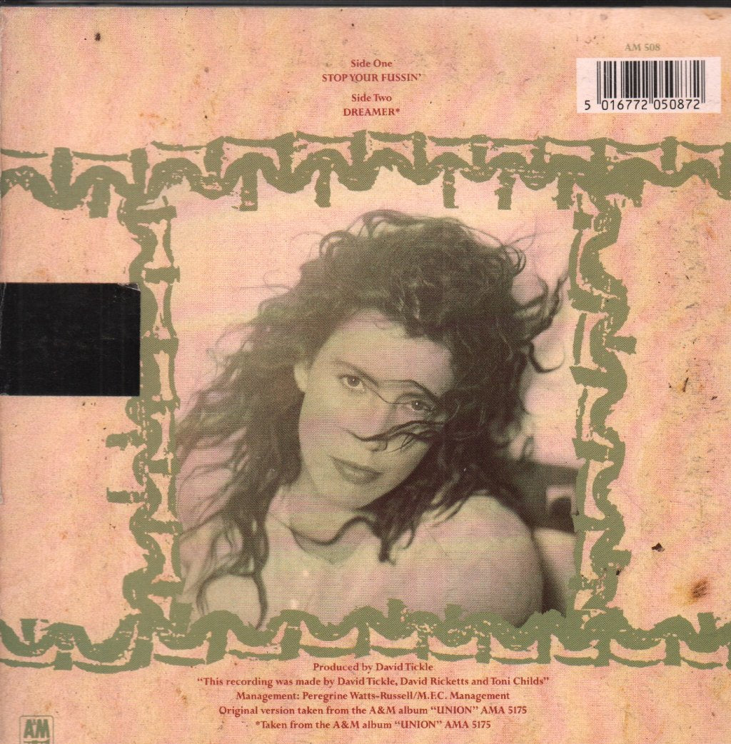Toni Childs - Stop Your Fussin' - 7 Inch