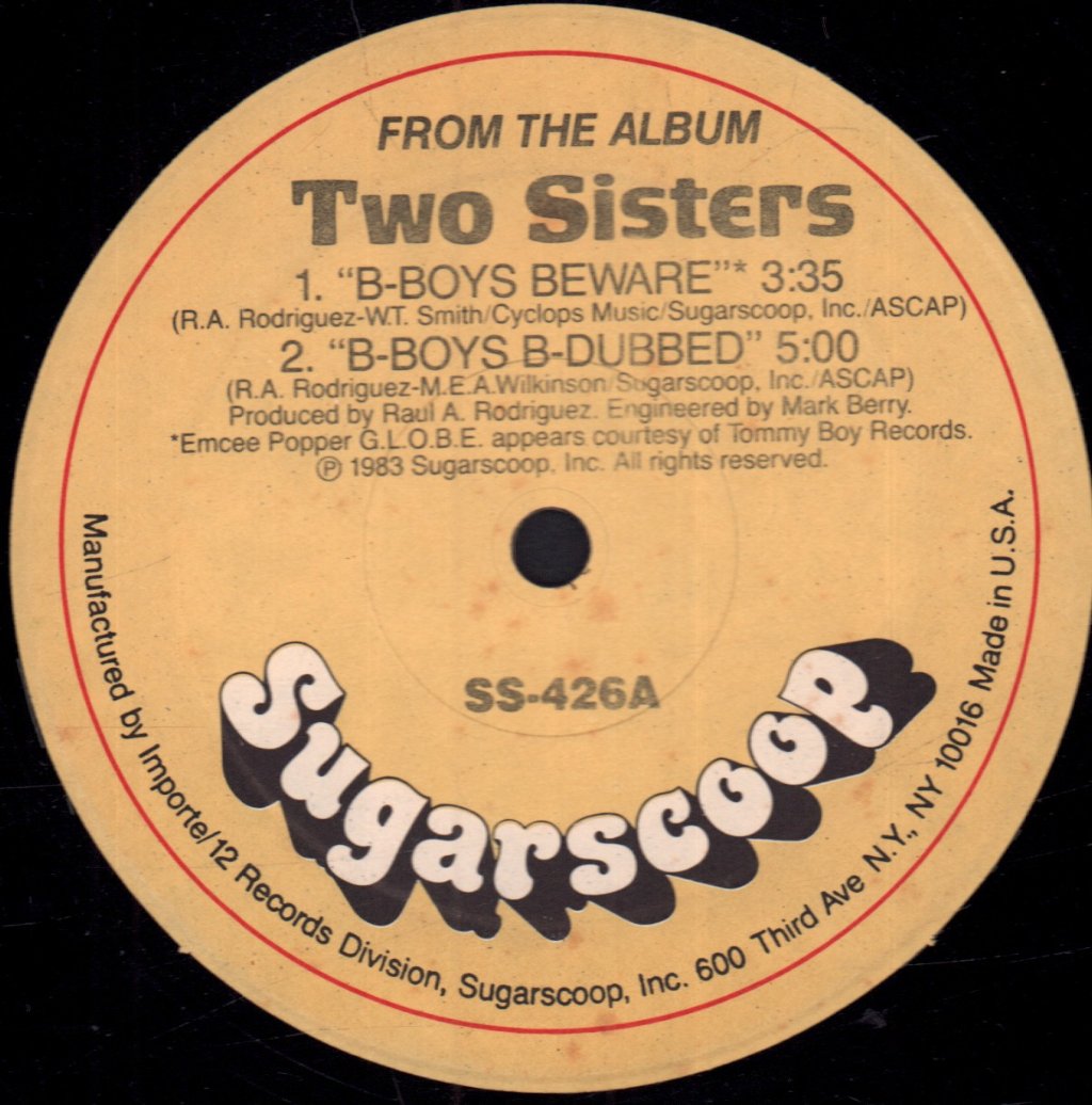 Two Sisters - B-Boys Beware - 12 Inch