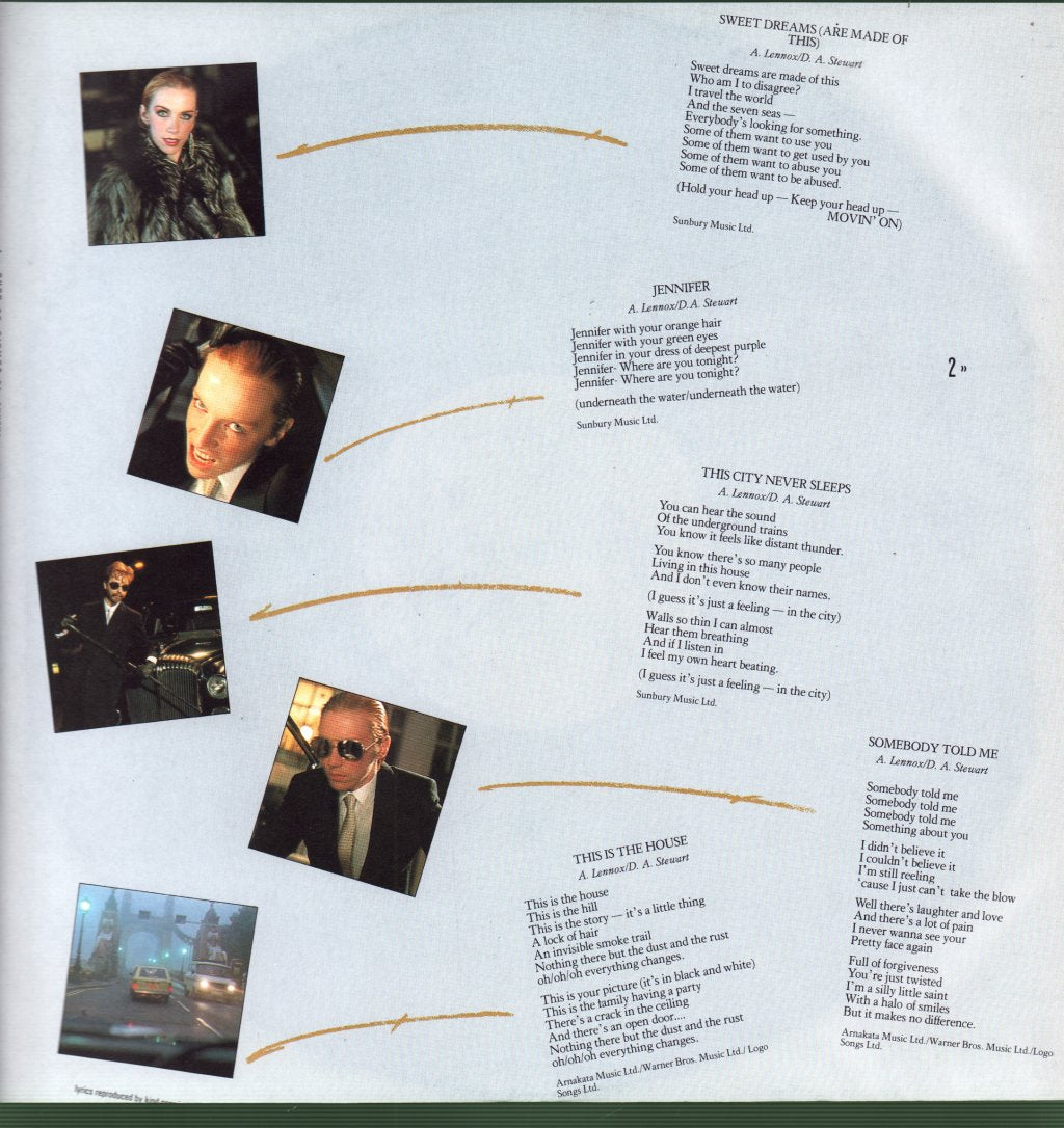 Eurythmics - Sweet Dreams - Lp