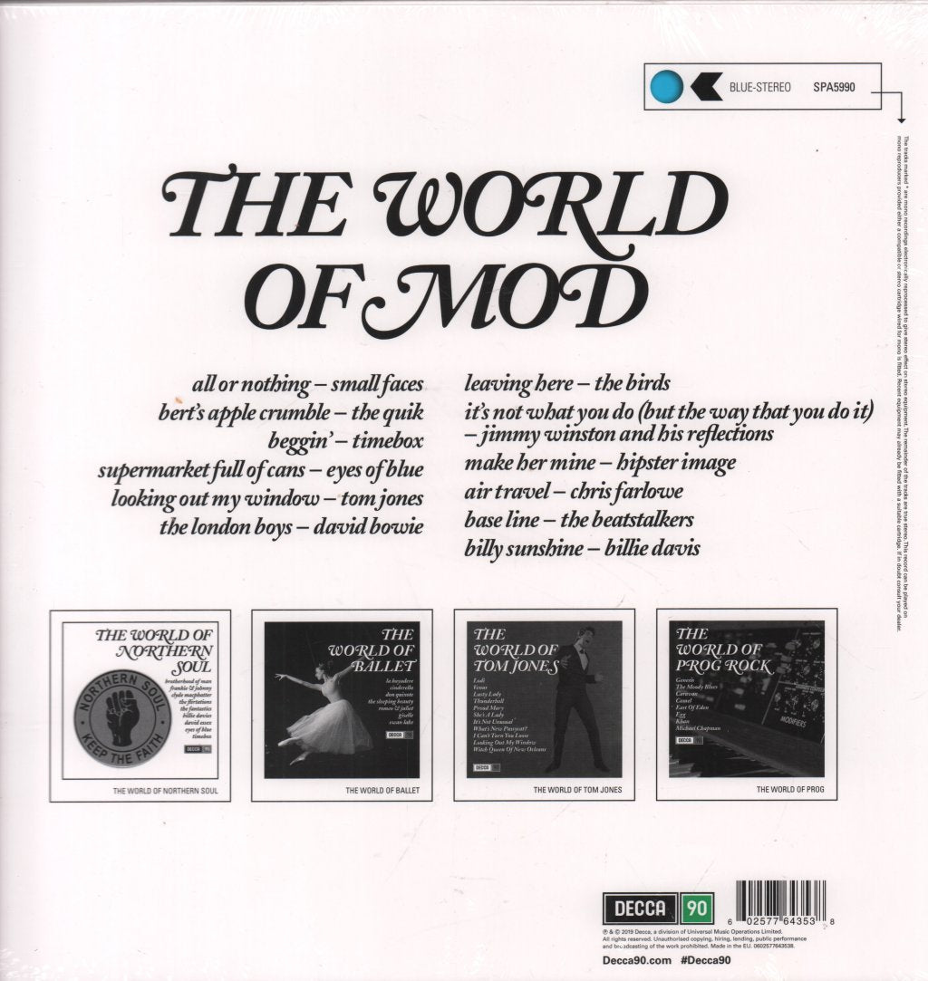 Various Artists - World Of Mod - Lp