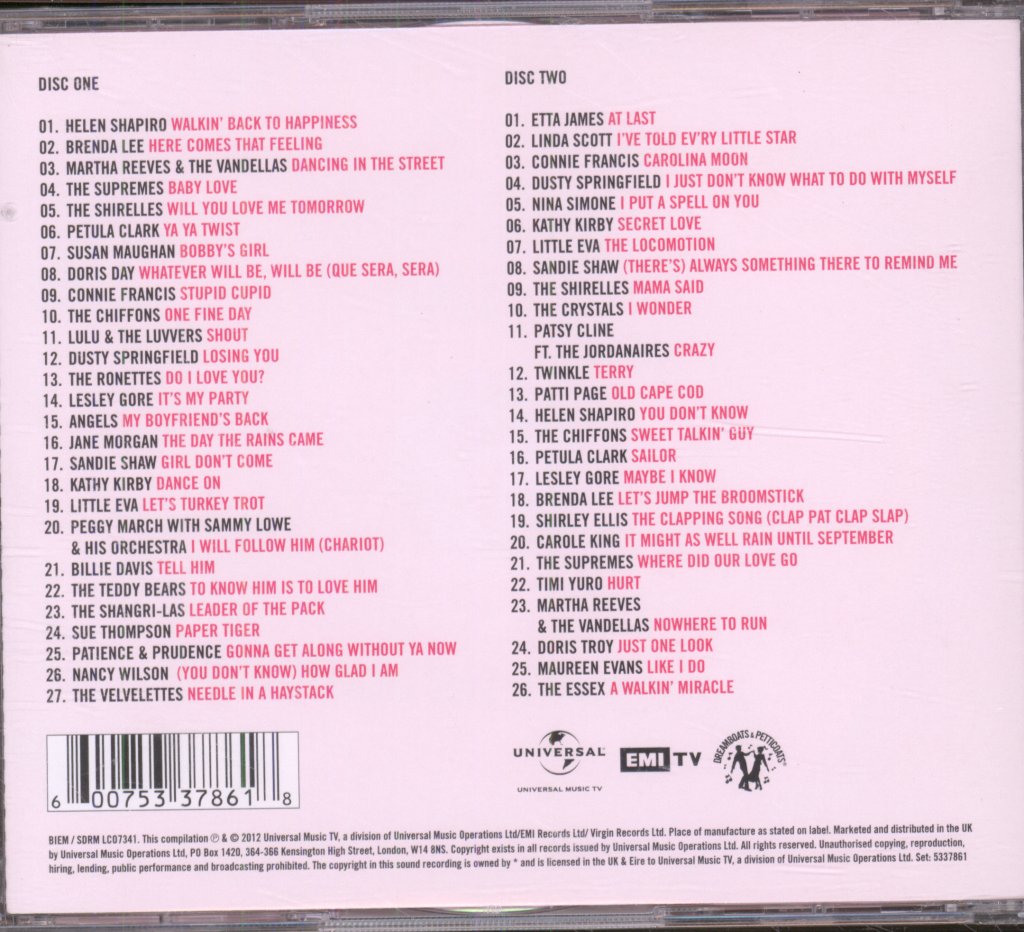 Various Artists - Dreamboats And Petticoats (The Petticoat Collection) - Double Cd