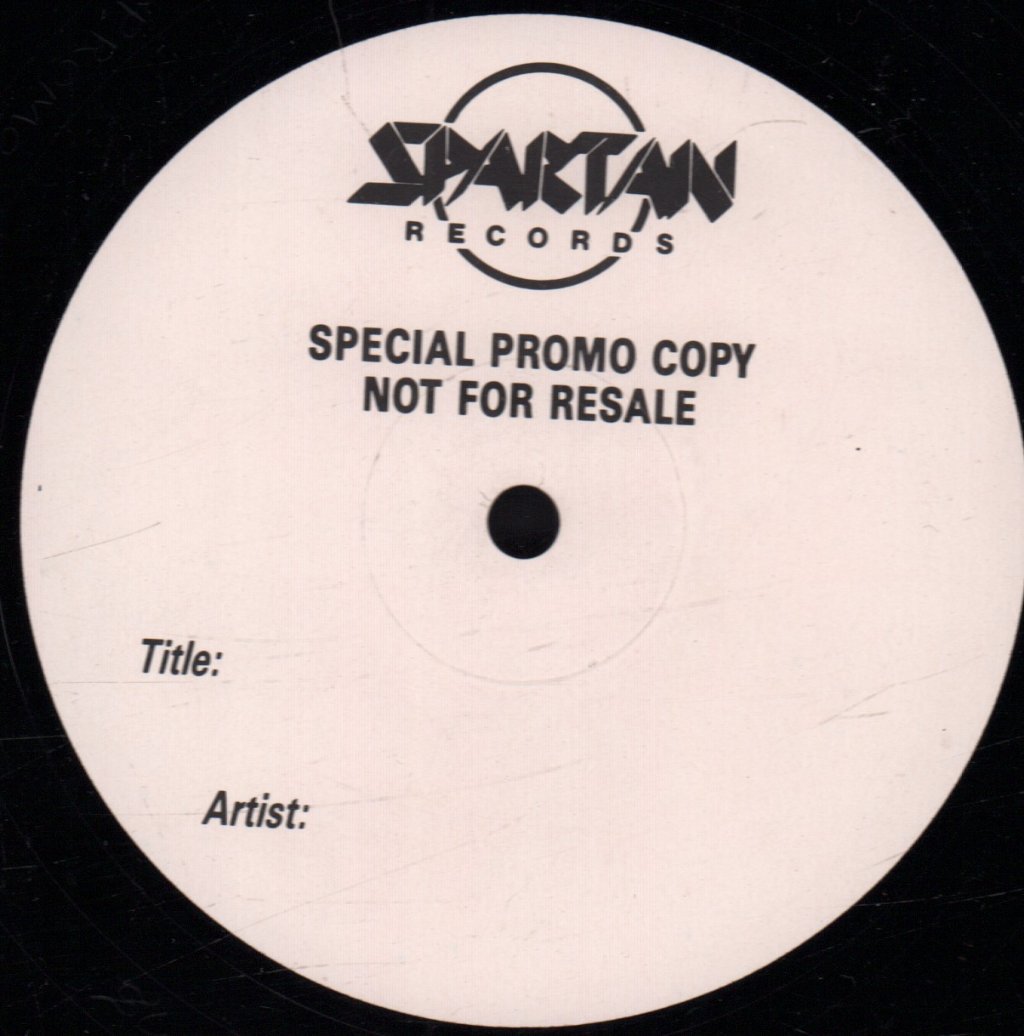 Various Artists - spartan records special promo copy - 12 Inch