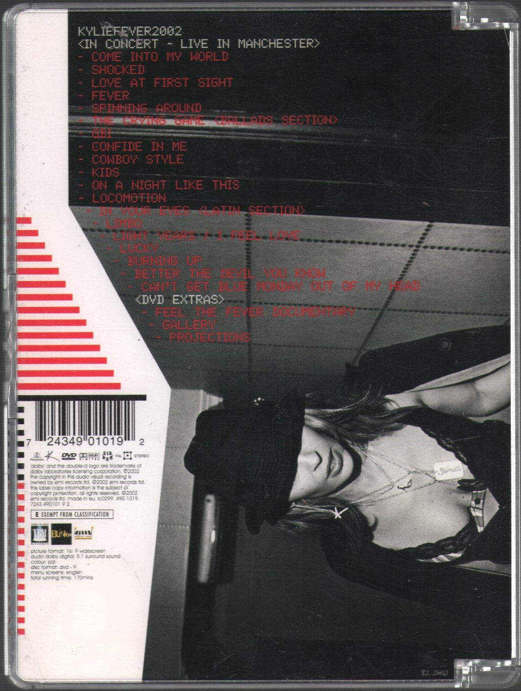 Kylie Minogue - KylieFever2002 (In Concert - Live In Manchester) - Dvd