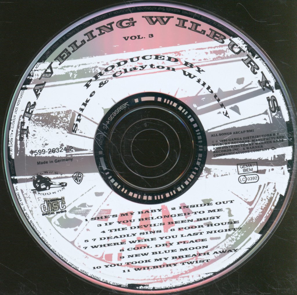 Traveling Wilburys - Vol. 3 - Cd