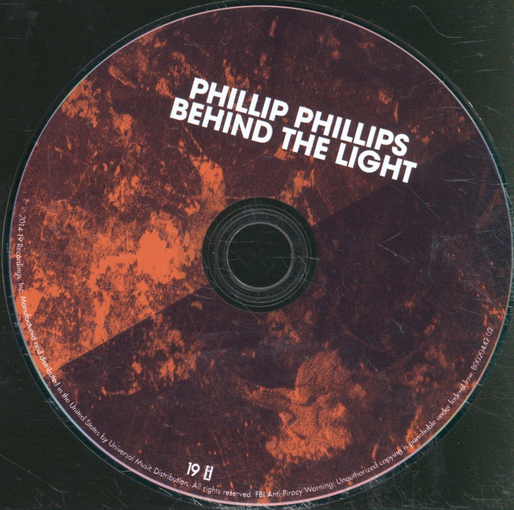 Phillip Phillips - Behind The Light - Cd