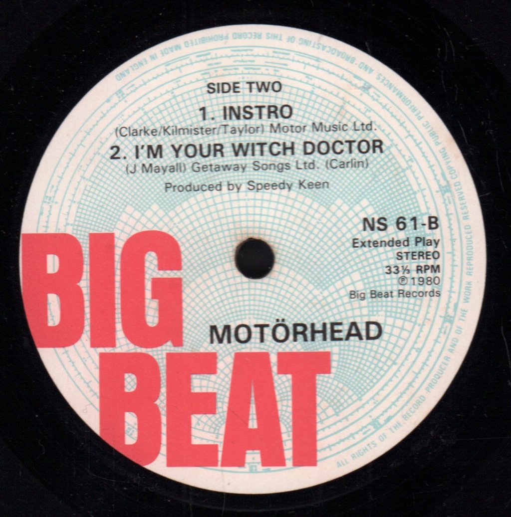 Motorhead - Beer Drinkers - 7 Inch