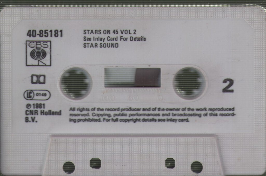 Star Sound - Stars On 45 Long Playing Album Vol.2 - Cassette