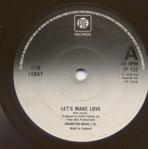 Ken Leray - Let's Make Love - 7 Inch