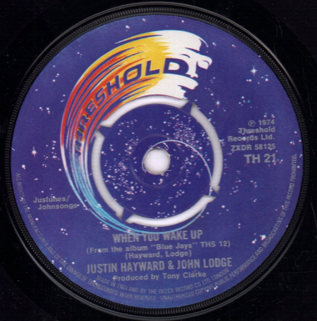 Justin Hayward And John Lodge - Blue Guitar - 7 Inch