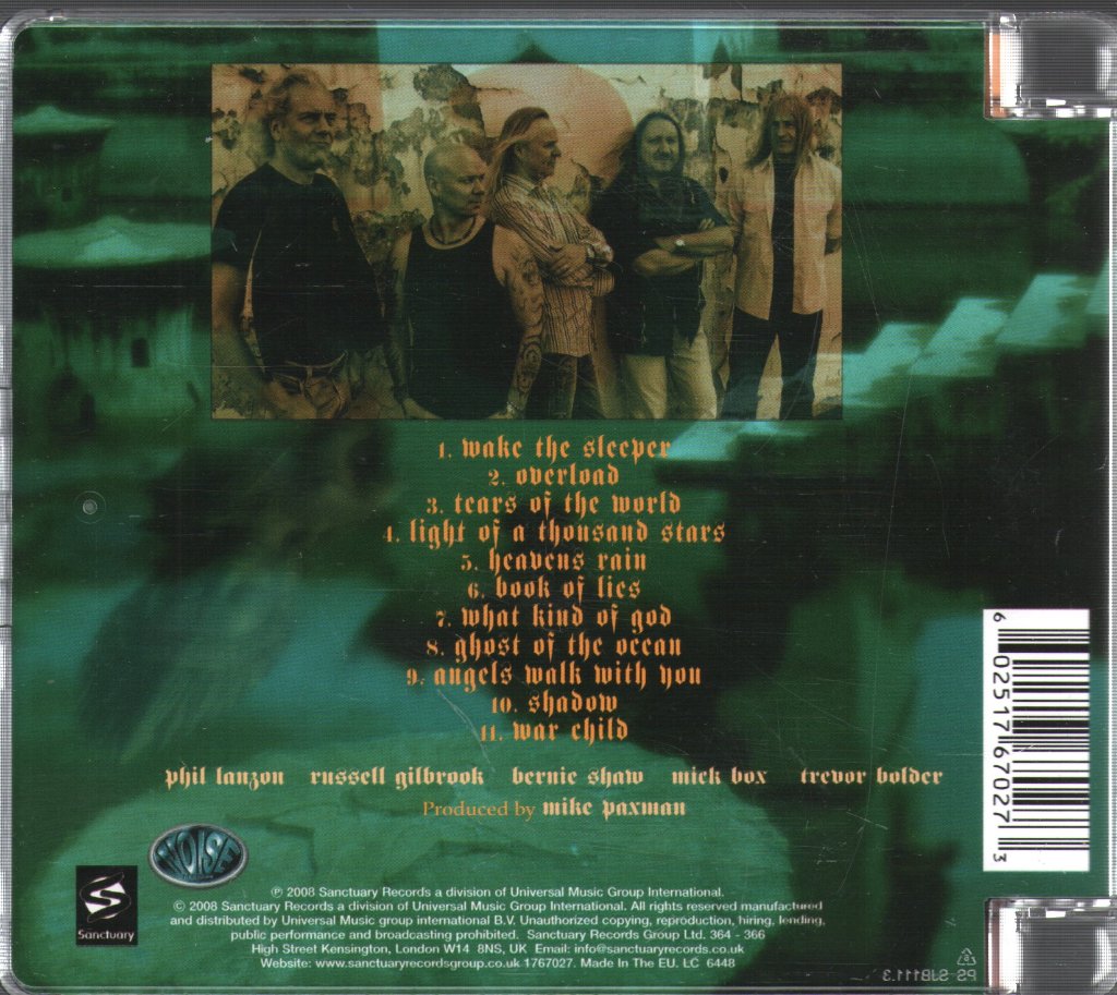 Uriah Heep - Wake The Sleeper - Cd