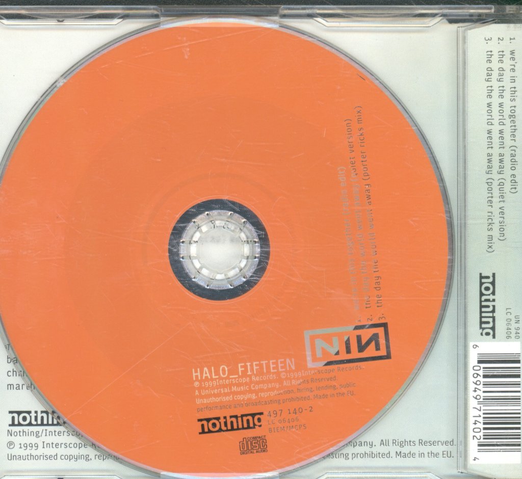 Nine Inch Nails - We're In This Together - Cd