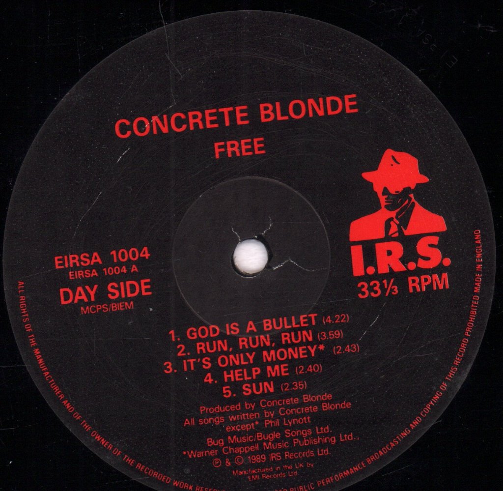 Concrete Blonde - Free - Lp