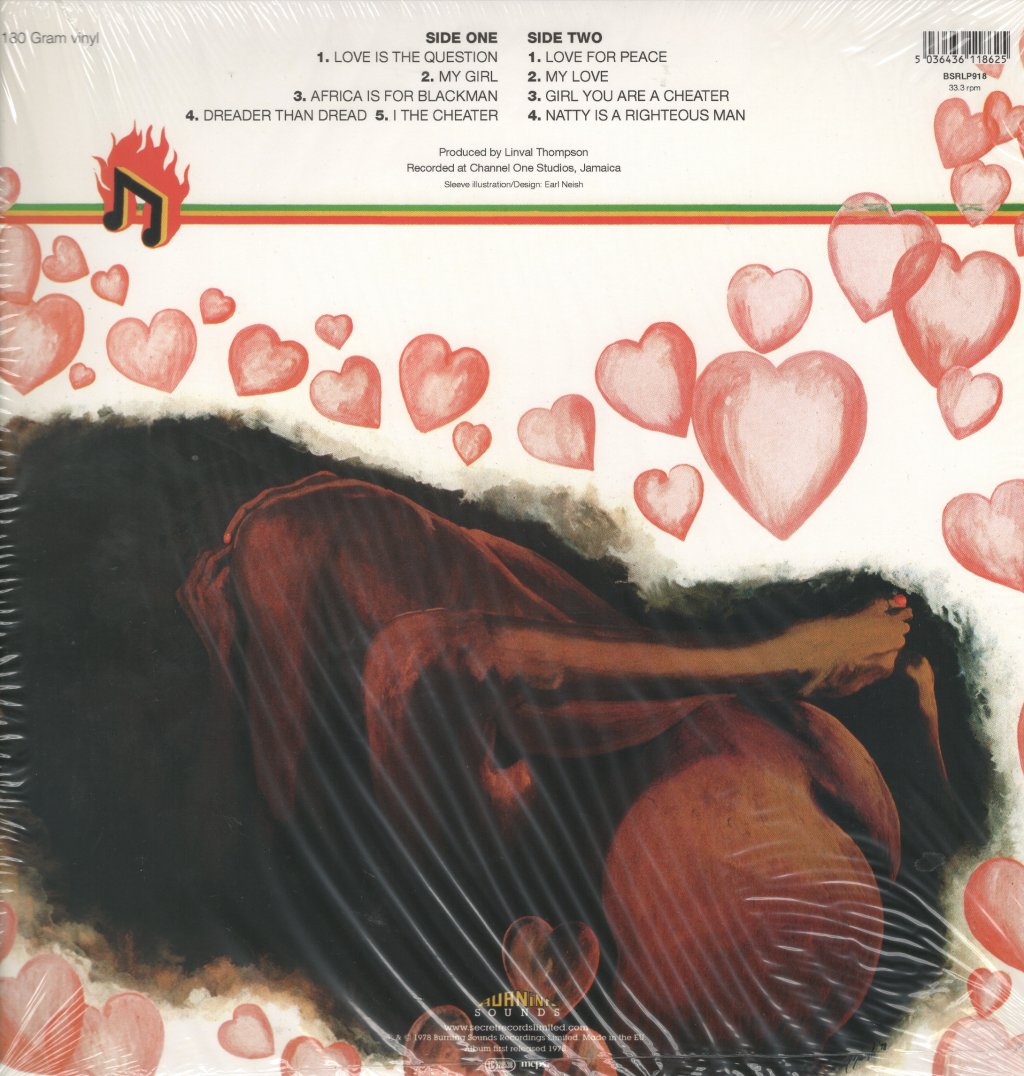 Linval Thompson - Love Is The Question - Lp