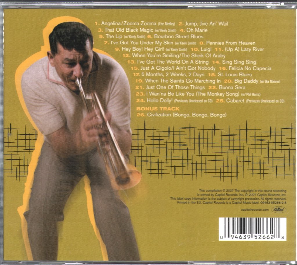 Louis Prima - Jump, Jive An' Wail: The Essential - Cd