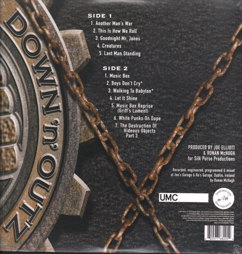 Joe Elliott's Down 'N' Outz - This Is How We Roll - Lp