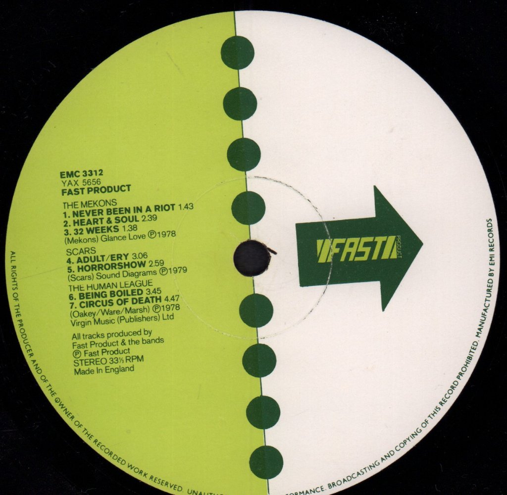 Various Artists - Fast Product First Year Plan - Lp