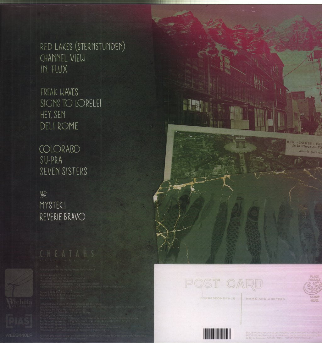 Cheatahs - Mythologies - Double Lp