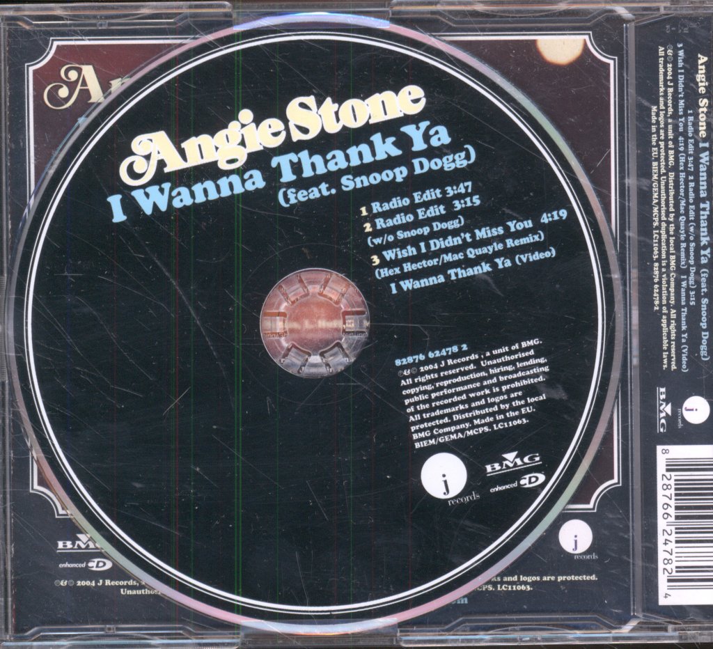Angie Stone - I Wanna Thank Ya - Cd